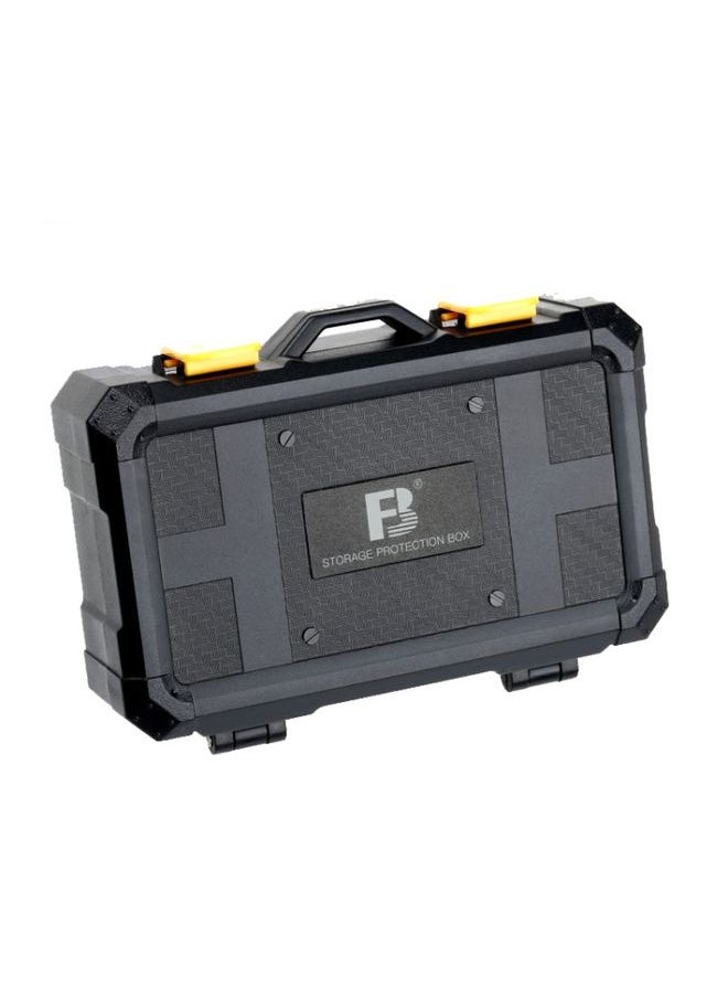 BURAQ SCB08 Camera Battery Storage Card Protection Box Battery Storage Box(Black)  - Image 2