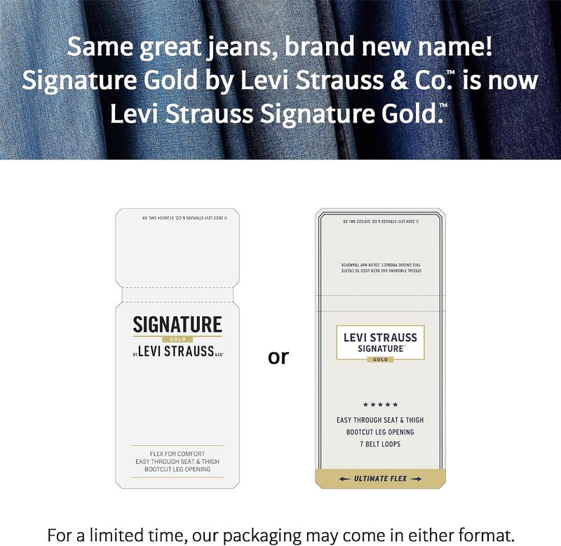 Levi Strauss Signature Gold Women's Totally Shaping Pull-on Bootcut Jeans - Shadow Nebula, 24 Plus Short - Image 5