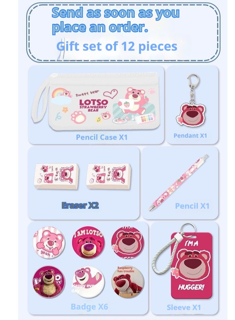 general 13-Piece Cartoon Lotso Backpack Set - Image 2