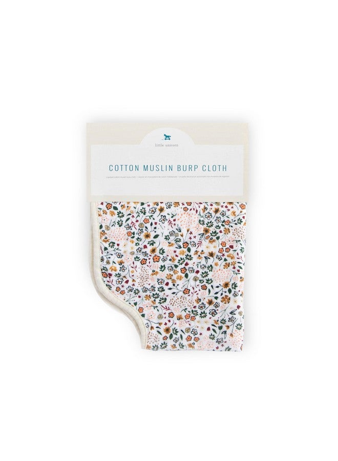 Little Unicorn Ultra-Absorbent Premium Burp Cloth | Soft on Baby's Skin | Larger Size | Ergonomic Design (Pressed Petals) - Image 3