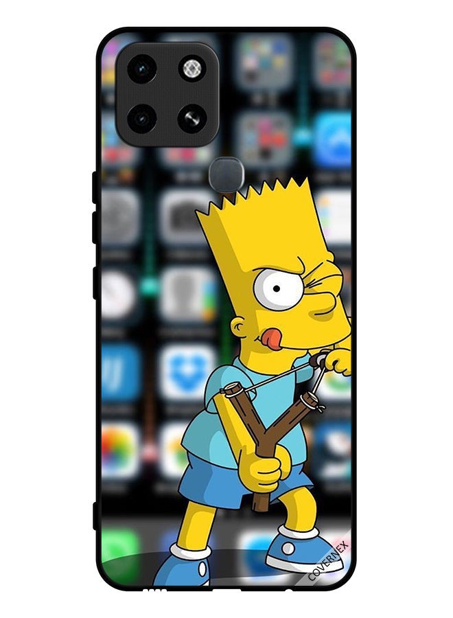 Covernex Protective Case Cover For Infinix Smart 6 Angry Cartoon - Image 1