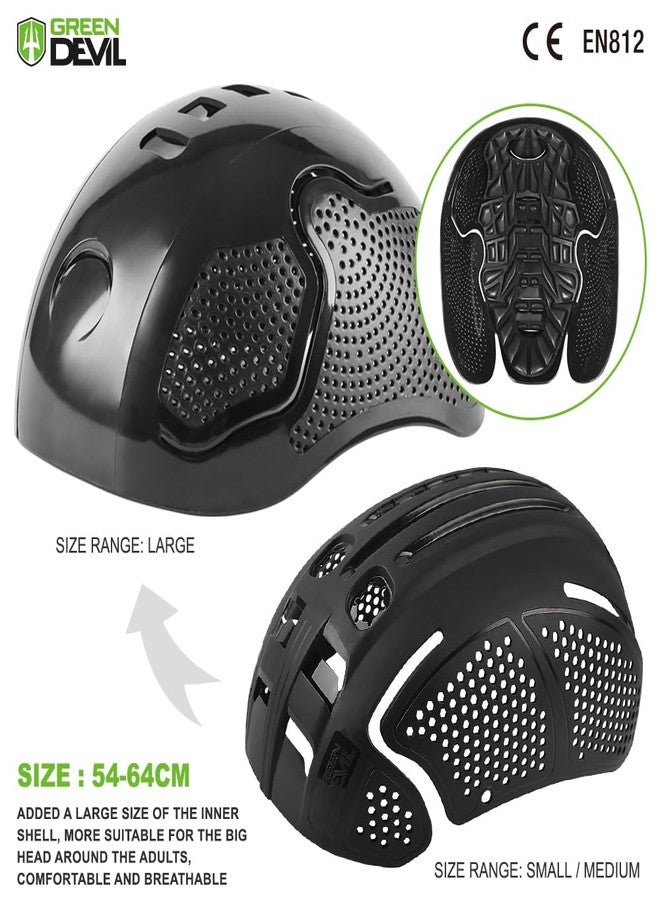 GREEN DEVIL Safety Bump Cap Super Lightweight Breathable Baseball Cap Style Head Protection Hard Hat for Men Women - Image 2
