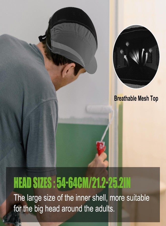 GREEN DEVIL Safety Bump Cap Super Lightweight Breathable Baseball Cap Style Head Protection Hard Hat for Men Women - Image 4