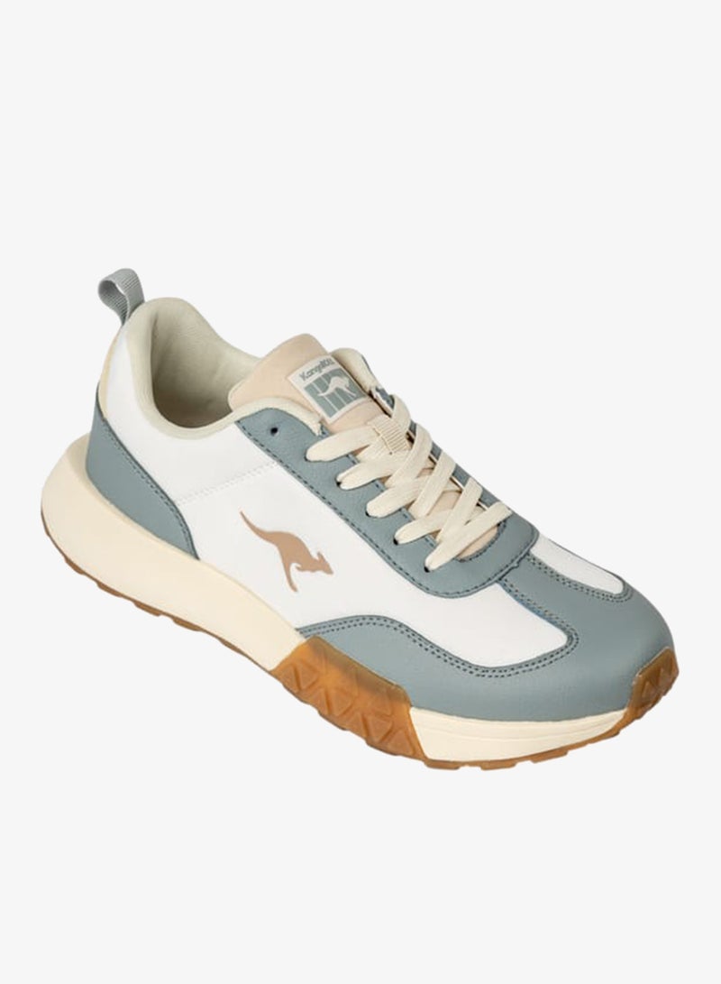 kangaROOS Womens Logo Detail Walking Shoes With Lace-Up Closure - Image 3