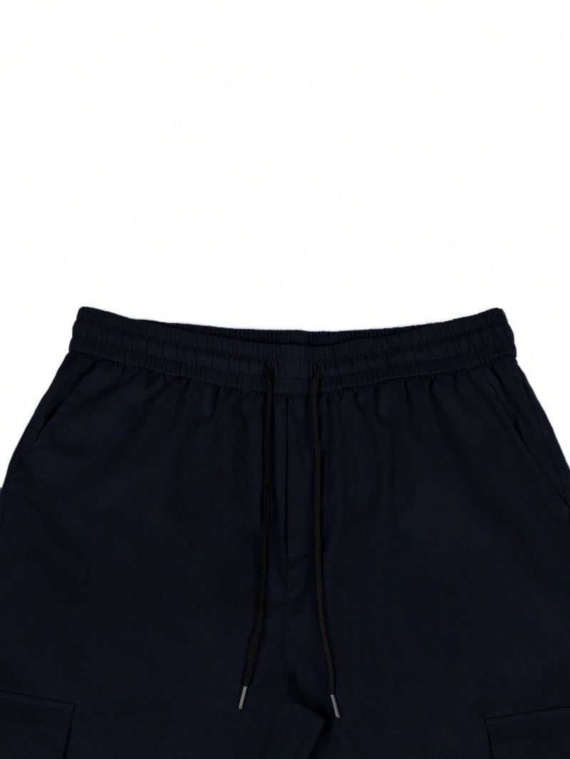 TAGDO Men's Regular Track Pants (Men-Cargo-5157-Navy-28_Navy Blue - Image 2