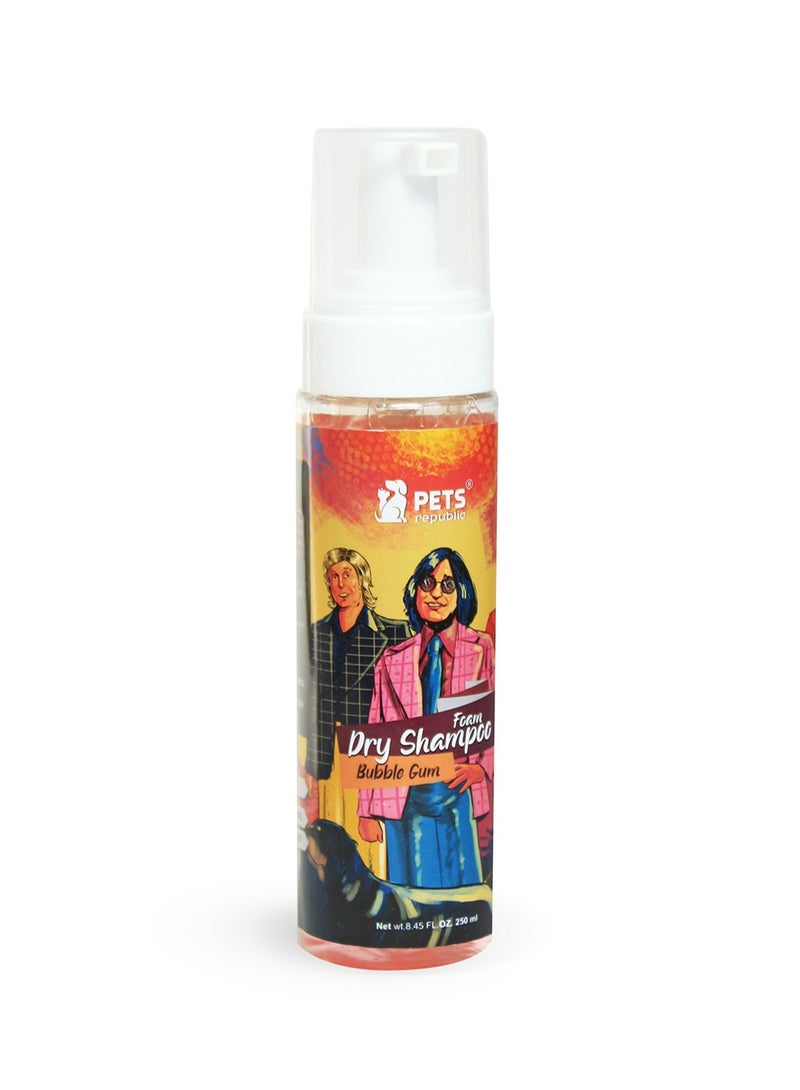 PETS Republic Foam Dry Shampoo Bubble GUm 250 ml