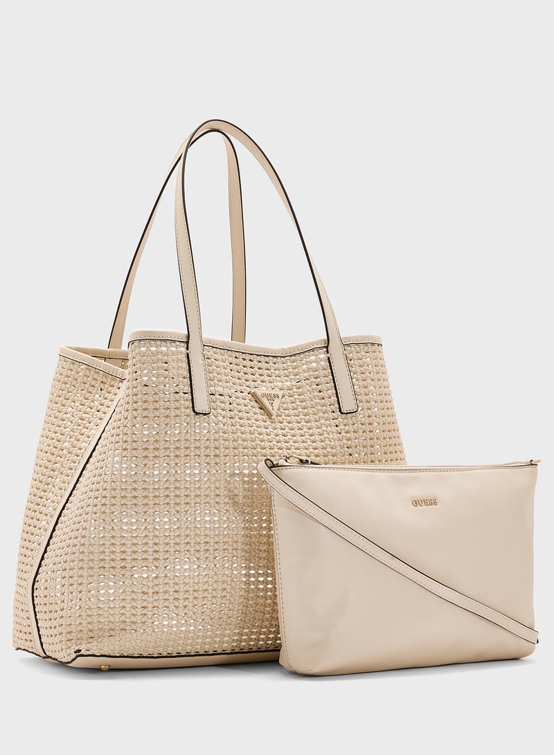 GUESS BRIGITTA LARGE 2 IN 1 TOTE  - Image 5