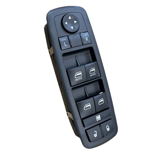 MOJTBE Power Window Master Switch Compatible with Jeep Grand Cherokee Dodge Durango 2016 2017 2018 2019 2020 2021 Replace OE# 68289802AB Front Left Driver Side - Image 1