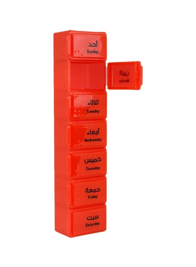 7-Slot Pill Storage Box