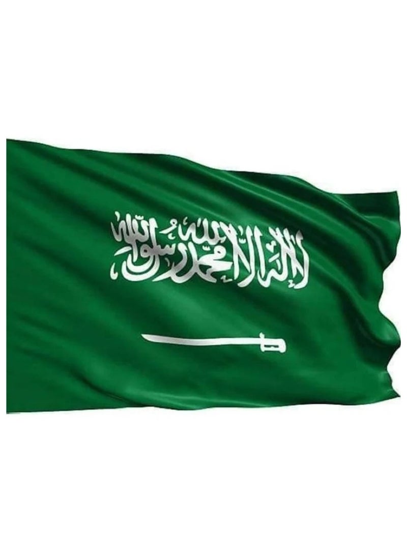 يوم تأسيس المملكة العربية السعودية - علم المملكة العربية السعودية عالي الجودة للاحتفال باليوم الوطني والزينة - Image 1