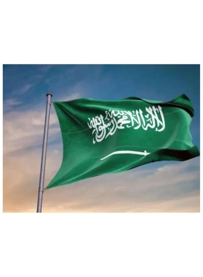 يوم تأسيس المملكة العربية السعودية - علم المملكة العربية السعودية عالي الجودة للاحتفال باليوم الوطني والزينة - Image 4