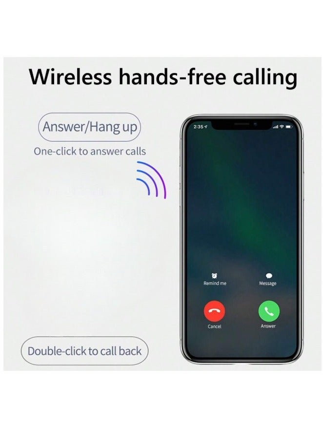 ريبنيو شاحن هاتف للسيارة RCP77 متعدد المهام مزود بمشغل FM للسيارة QC3.0: يمتلئ بنسبة 80% في 30 دقيقة مع ازار لسهولة التحم ورد على المكالمات - Image 3