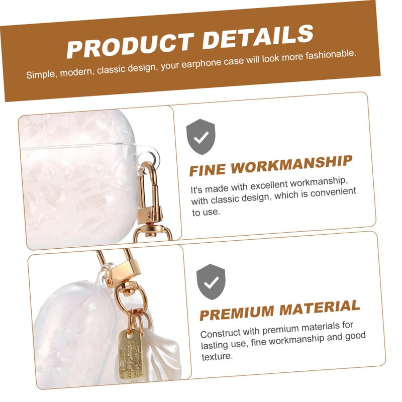 Stylish Protective Cover for Earphone Case Lightweight Shell Scratch Resistant Pattern - Image 5