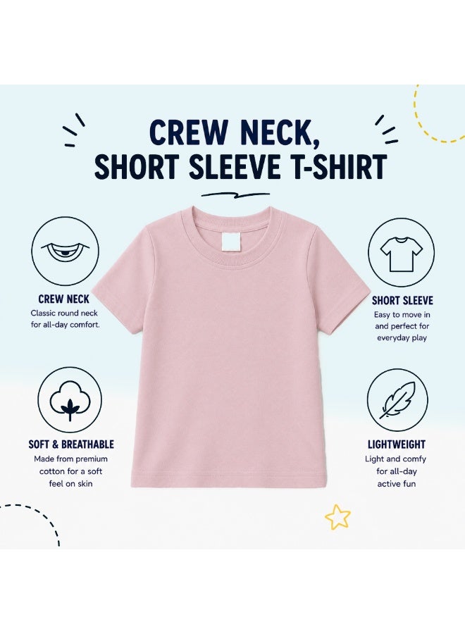 Printshop4me Kids Round Neck boys T Shirt 170 GSM Pure Cotton Basic Colors - Image 3