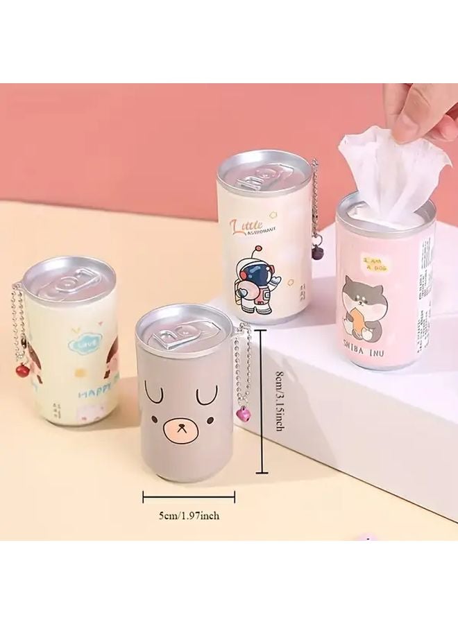 Random Color Anime Keychain Hand Sanitizer Portable No Power Required Travel - Image 3