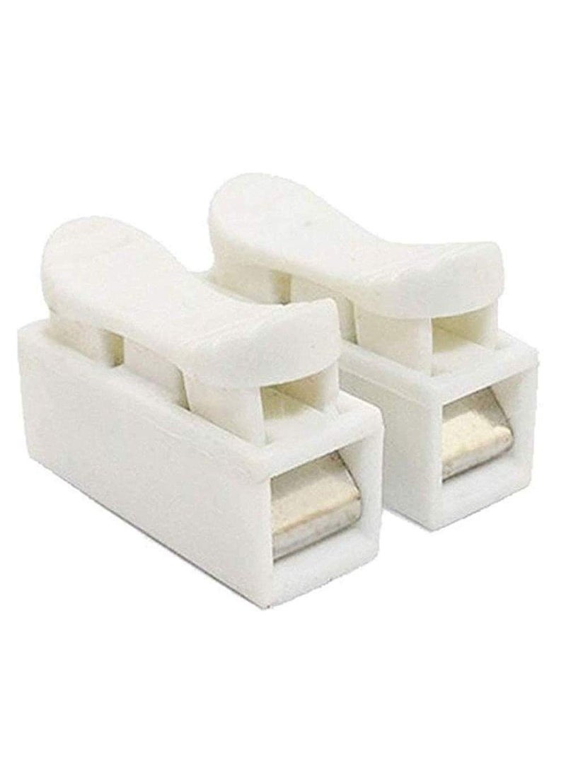 DIY Crafts DIY Crafts CTDIYHI20927 CH2 Spring Wire Connector Quick Connector Terminal Block Electrical Cable Clamp Terminal Connector LED Strip Light  - Image 1