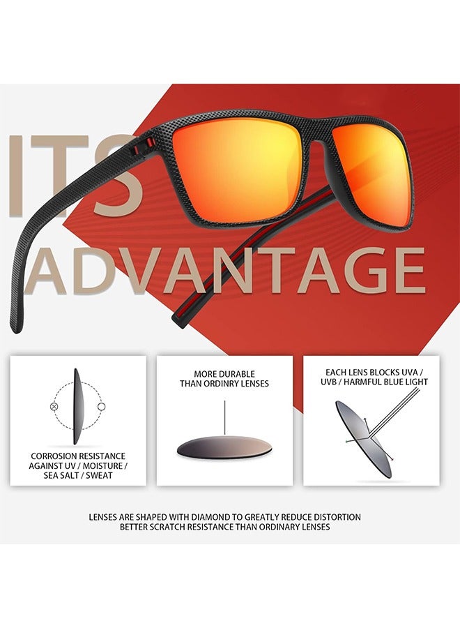 3 Pcs 100% Anti-UV Sunglasses Dustproof Windproof Motorcycle Outdoor Riding Glasses Anti Glare - Image 5