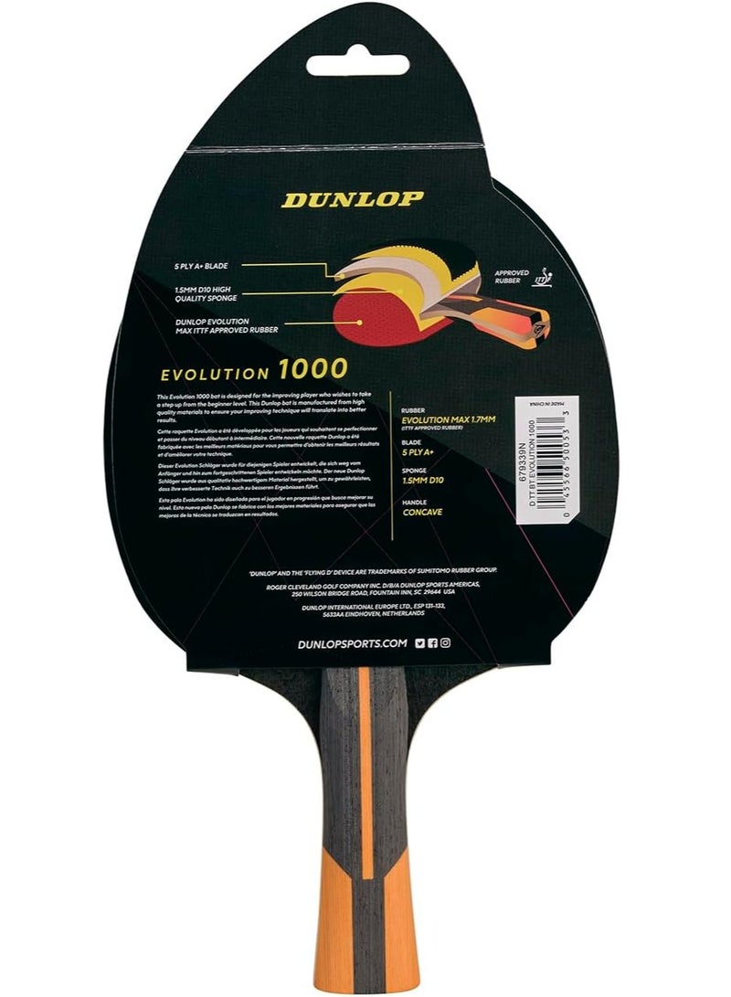 DUNLOP TT BT Evolution 1000 | Professional Table Tennis Bat | High Control & Spin | Great for Intermediate & Advanced Players - Image 5