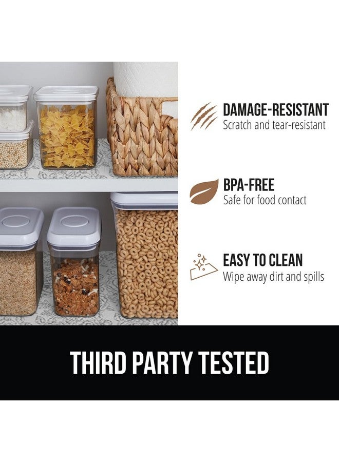 GORILLA GRIP DripGuard Drawer and Shelf Liner for Cabinet, Slip Resistant Non Adhesive Protection for Kitchen, BPA Free Smooth Surface Plastic Liners for Cabinets, Drawers, 12x240 Inch, Vintage Rose - Image 5