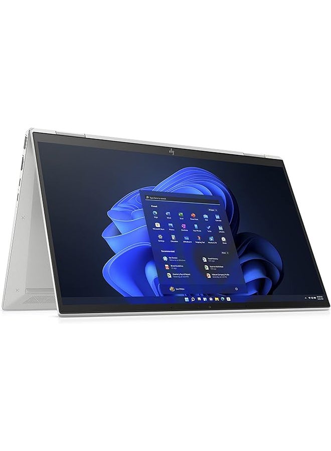 HP كمبيوتر دفتري EliteBook x360 1040 G8-2 في 1، شاشة لمس FHD مقاس 14 بوصة، معالج Intel® Core™ i5، ذاكرة الوصول العشوائي 16 جيجابايت، SSD 512 جيجابايت، رسومات Intel® Iris® X، نظام التشغيل Windows 10، لوحة مفاتيح باللغة الإنجليزية - 358T7EA - Image 1