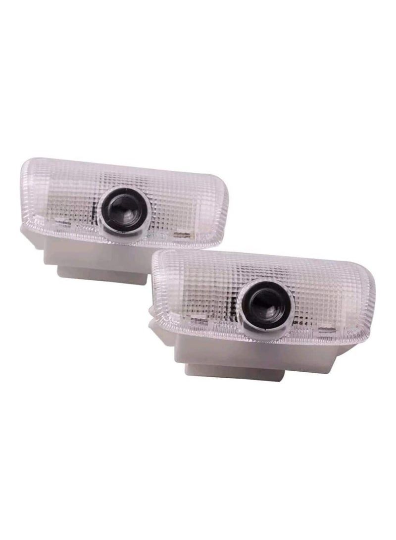 Generic Door Logo Light For Nissan Patrol Y62 2010 2011 2012 2013 2014 2015 2016 2017 2018 2019 2020 2021 2022  2023 2024 Accessories 2PCS Car Door Projector Ghost Shadow Lamp Welcome Light  - Image 2