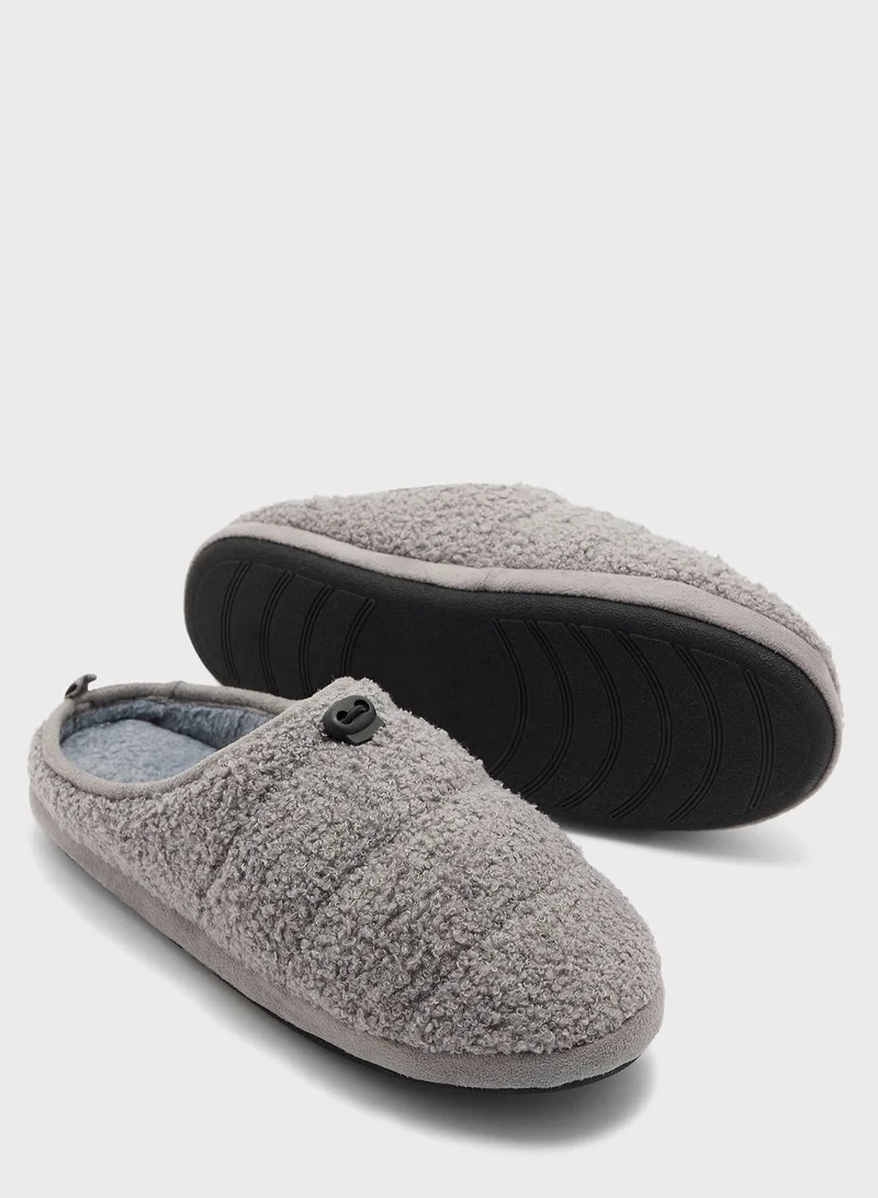 Seventy Five Mens Quilted Bedroom Slippers