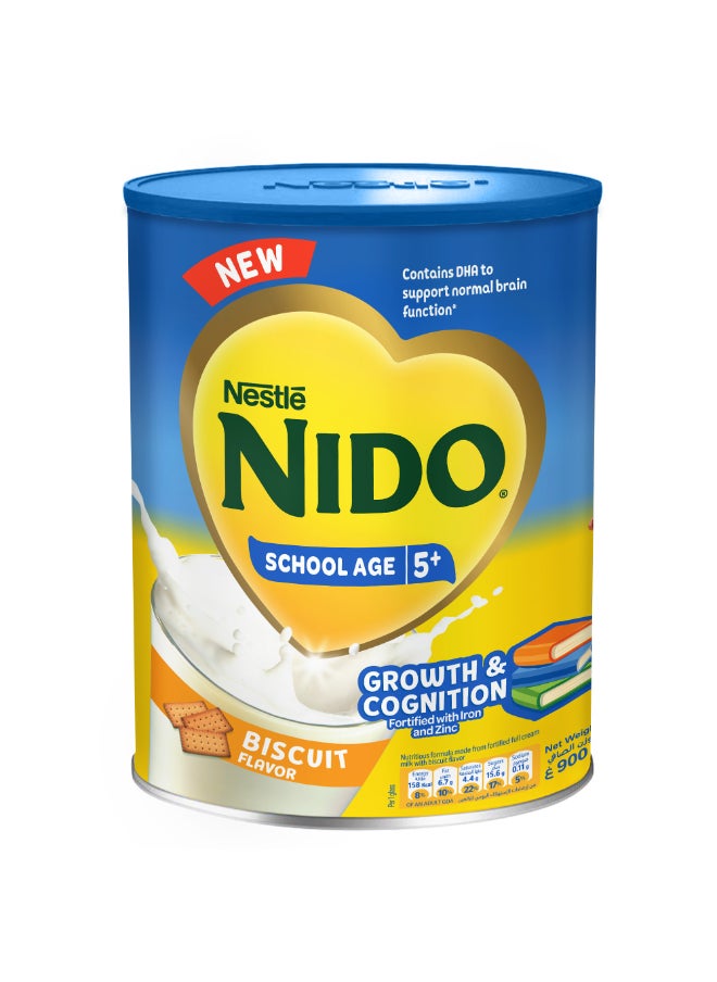Powdered Milk Tin Biscuit Flavor  5 Years Plus