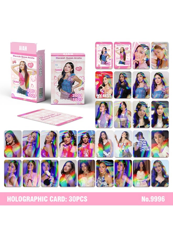 NIBEMINENT 30 Pcs Tpop BINI - AIAH Lomo Cards Card For Fans Collection Gifts - Image 1