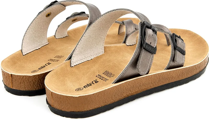 مويا Orthopedix Anny Anatomical Adjustable Upper Belt Buckled Flip Flops Women 31030