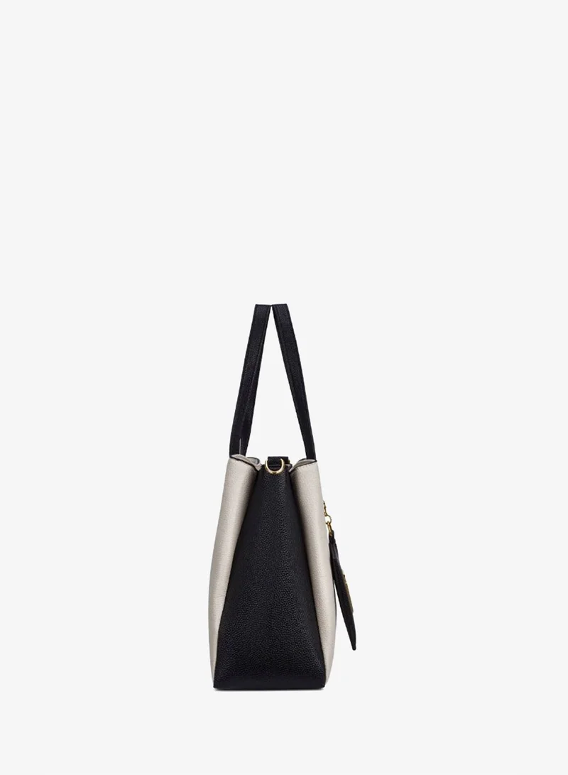 Lavie  Luxe Women's Rumi 3 Compartment Satchel (Off White) for Women | Best Price UAE