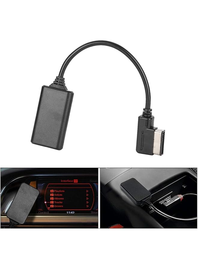 SYOSI 5.0 Aux Music Interface Adapter For Audio Cable Fits For Ami Mdi Mmi Q5 A5 A7 R7 S5 Q7 A6L A8L A4L - Image 3