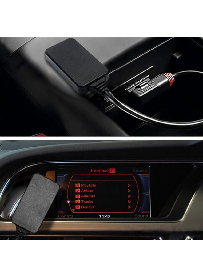 SYOSI 5.0 Aux Music Interface Adapter For Audio Cable Fits For Ami Mdi Mmi Q5 A5 A7 R7 S5 Q7 A6L A8L A4L - Image 2