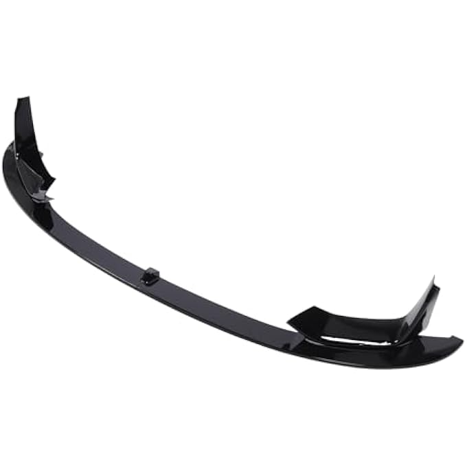Keenso Front Bumper Lip Spoiler Splitter, Glossy Black Front Lip Protector for F82 F83 M4 2015-2020, Enhance Sporty Look with Easy Installation - Image 3