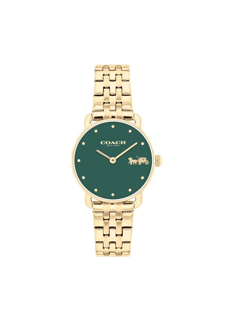 COACH COACH WATCHES ROUND ANALOG WOMEN'S GREEN CASE WATCH - 14504443  - Image 2