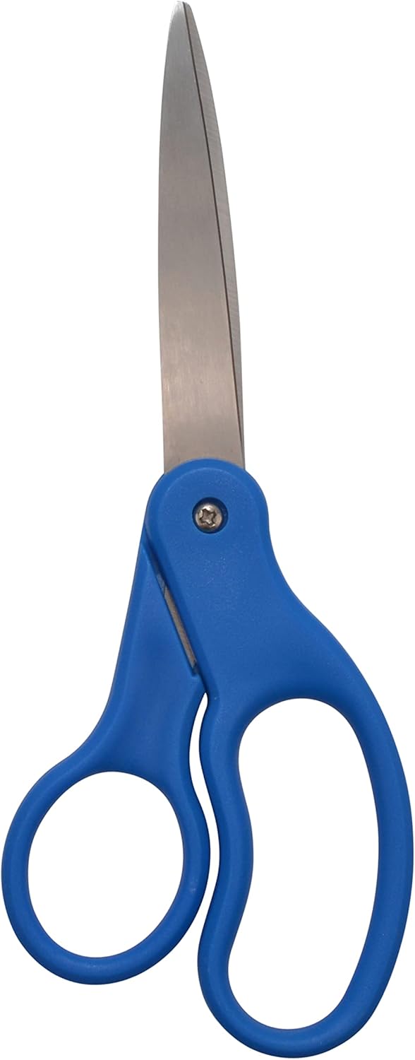 Westcott 41218 All Purpose Preferred Stainless Steel Scissors 8Inch Blue - Image 2