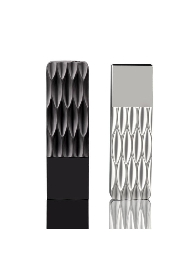 Generic U Disk 32g Personality Lettering Logo Computer Office Car USB 64G High Speed Sufficient Genuine Goods USB Disk 16g-Color:Silver-Capacity:2GB  - Image 5