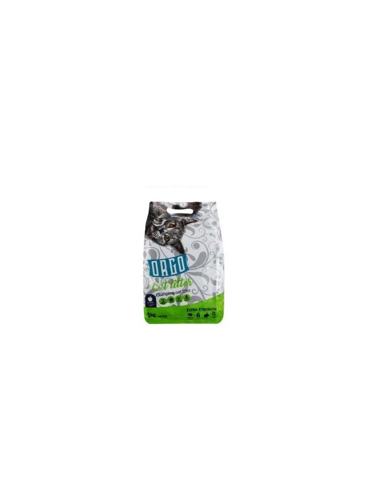 Orgo - Orgo Clumping Cat Litter with Apple Scent 5L - Image 1