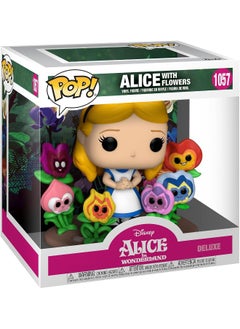 Funko Pop! Deluxe: Alice 70th– Alice With Flowers - Alice In Wonderland - Collectable Vinyl Figure - Gift Idea - Official Merchandise - Toys for Kids & Adults - Movies Fans