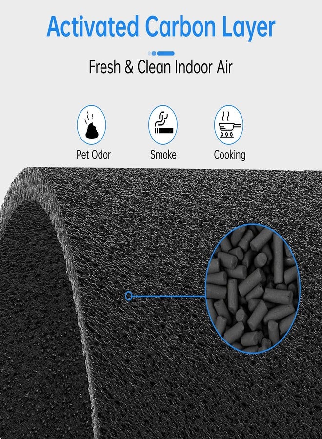 Bpbdzz 2 Pack Blue Pure 311i Max AllergenBlock Replacement Filter, Compatible with BLUEAIR Blue Pure 311i Max Air Purifier, Advanced Activated Carbon Filter - Image 4