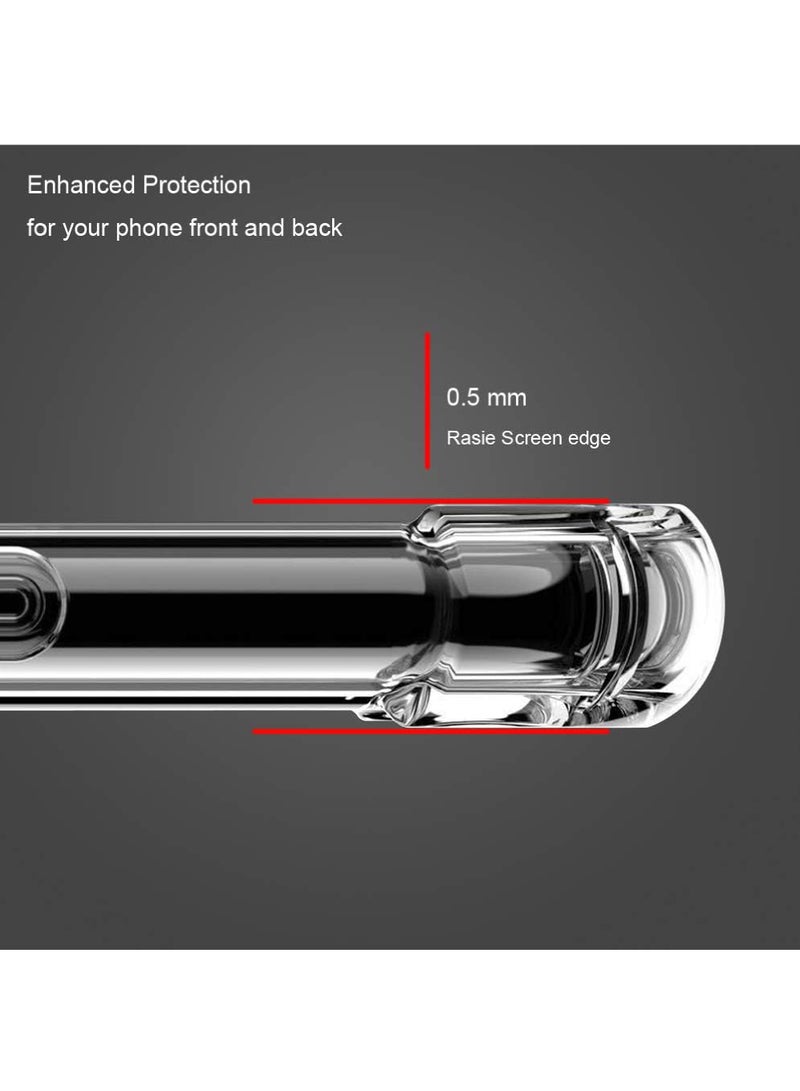 Captaintech Galaxy S24 Crystal Clear Case - Ultra Slim Shockproof Cover with Shock-Absorption Bumper | Transparent Protective Phone Case ﻿ - Image 5