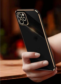 Generic Back Case Cover for HUAWEI Nova Y61 4G Back Cover | Gold Electroplating Chrome | Raised Edges | Super Soft-Touch | Bumper Back Case for HUAWEI Nova Y61 4G  - Image 3