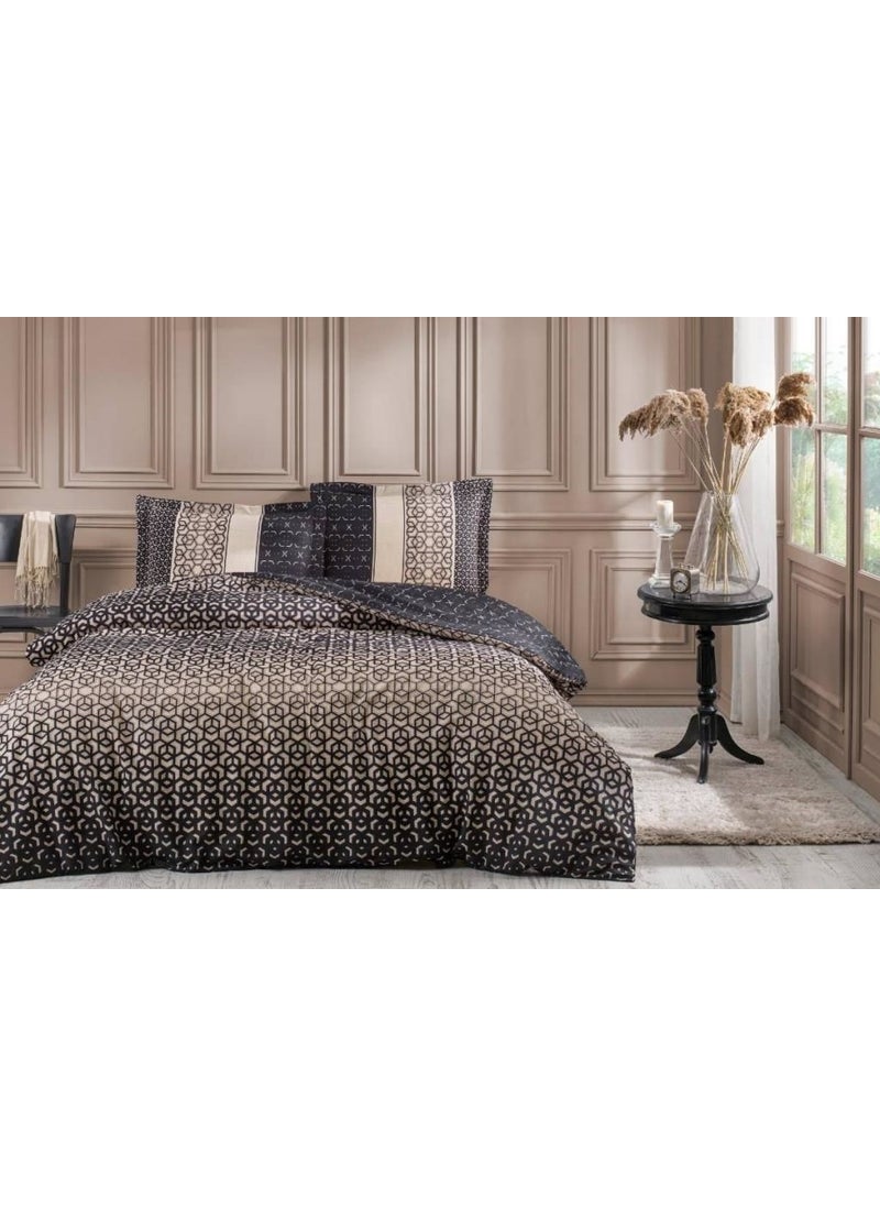 Angel Of Life Özdilek Double Ranforce Duvet Cover Set Noche Black 