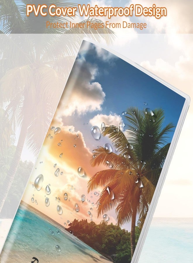 Zuozee Pocket Calendar 2026-2027, Purse Monthly Planner - 3.7" x 6.7" - Runs from January 2026 Until December 2027, Calendar Planner with Beach PVC Cover for Office - Image 5