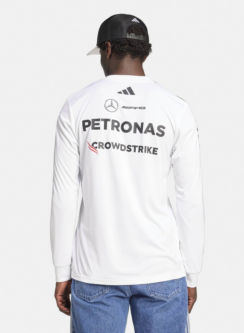 Adidas Mercedes - Amg Petronas Formula One Team Driver Jersey Long Sleeve - Image 2