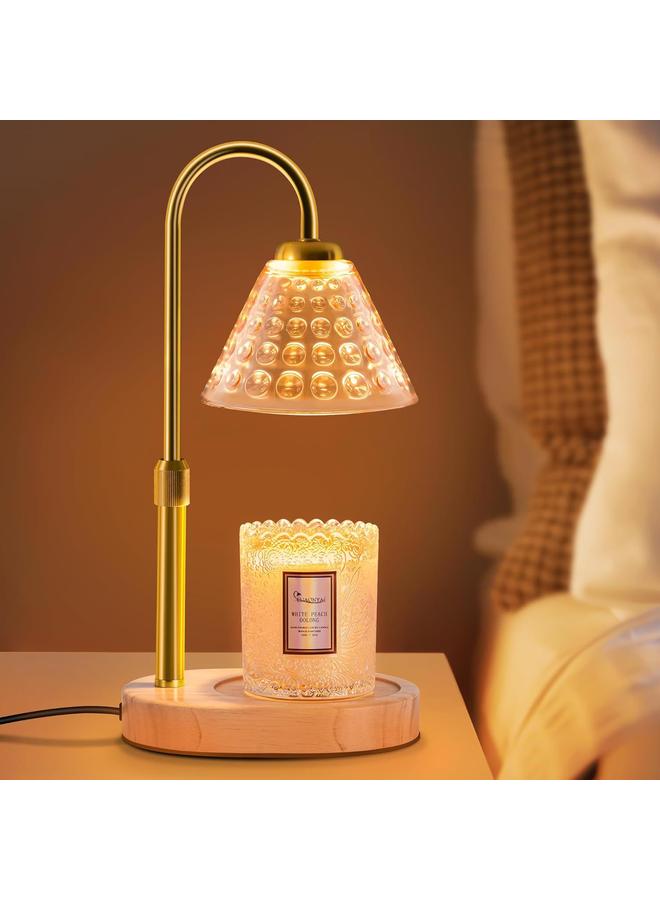 Bluejw New No Fire Aromatherapy Melted Wax Lamp Adjustable Dimming Timing Retro Bedside Decorative Table Lamp Bedroom Atmosphere - Image 5