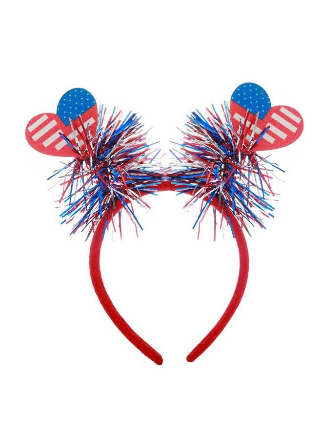 Aceorna 4th of July Headbands Stars Patriotic Head Boppers Independence Day Head Band for Women and Girls (Style F) - Image 1