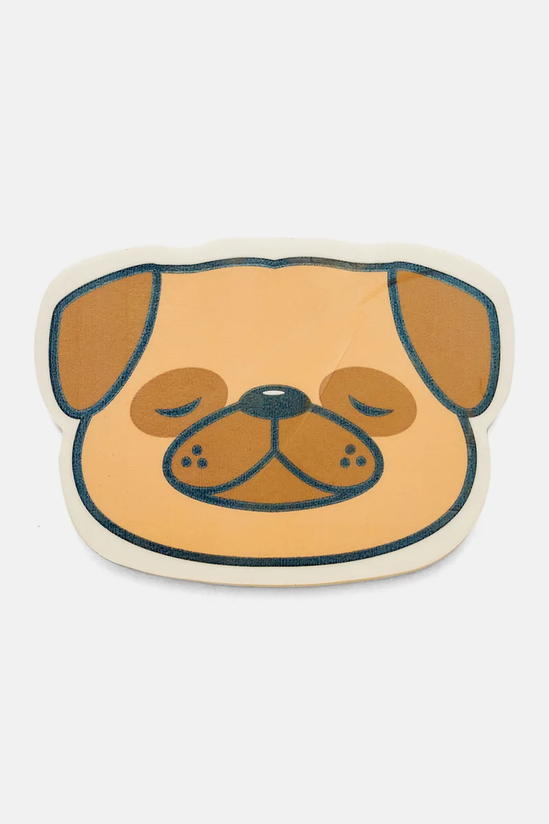 موي موتشو ممحاة على شكل حيوان، بني