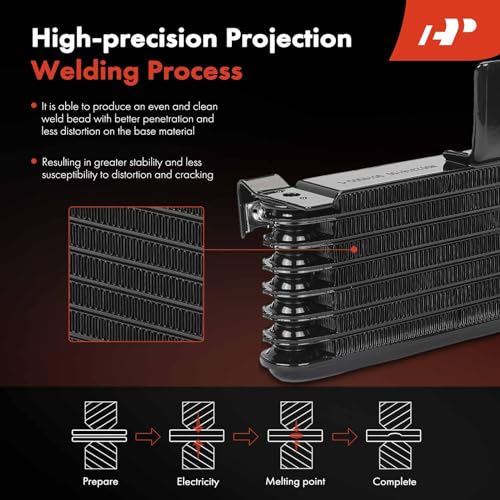 A-Premium مبرد زيت النقل A-Premium متوافق مع لكزس RX350 2013 2014 2015، 3.5L - Image 4