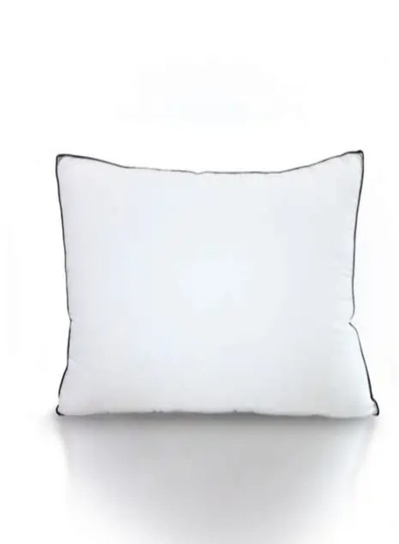Blueberry Black Edge Pillow - Single Piping Pillow 50x70cm Made in UAE - Image 1