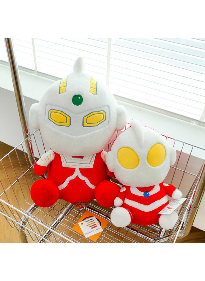 Generic - Genuine Ultraman Plush Toy Little Monster Superman Doll Children's Day Birthday Gift Exchange Doll Big-Color:First Generation Ultraman-Height:45cm（1.07kg） - Image 1
